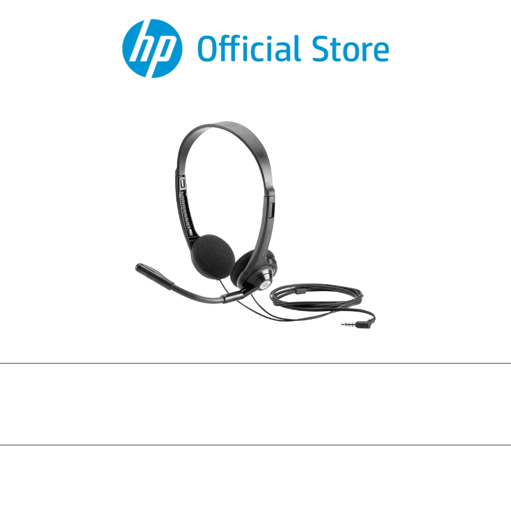 Wired 3.5 mm Stereo Boom Mic Black Headset 150